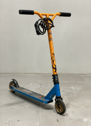 Patinete PRO Bestial - Naranja y Azul