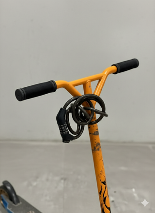 Patinete PRO Bestial - Naranja y Azul