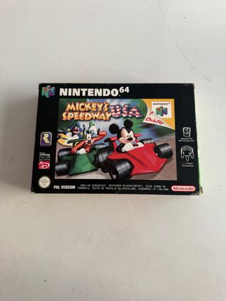 Nintendo 64 Mickey's Speedway USA N64