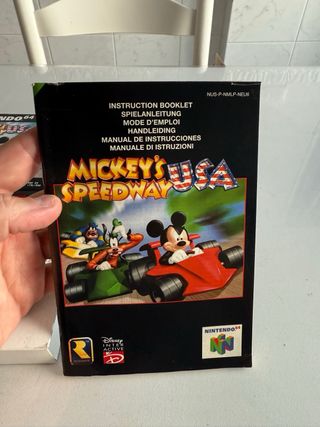 Nintendo 64 Mickey's Speedway USA N64
