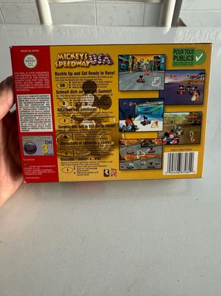 Nintendo 64 Mickey's Speedway USA N64