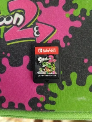 Nintendo Switch OLED Blanca +Splatoon 2