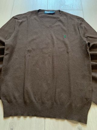 Jersey Ralph Lauren Marrón 