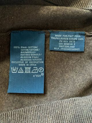 Jersey Ralph Lauren Marrón 