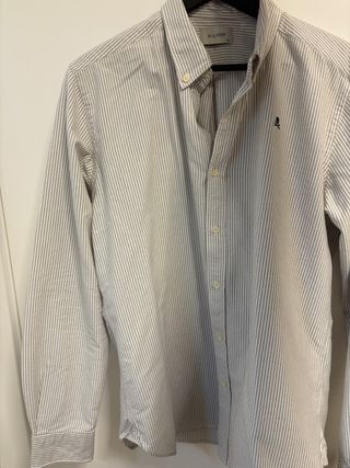 Camisa Scalpers Rayas Gris Talla 42
