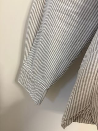 Camisa Scalpers Rayas Gris Talla 42