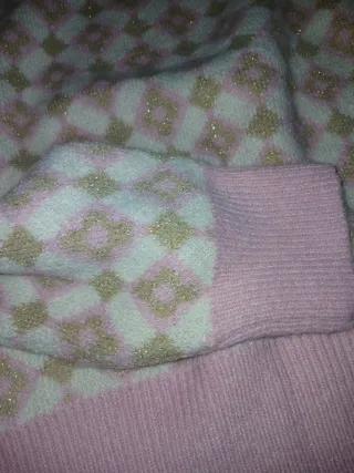 Maglione in lana con diamanti