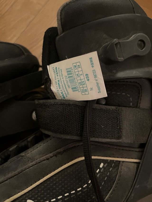 Patines en línea Oxelo Talla 38 + Proteccione