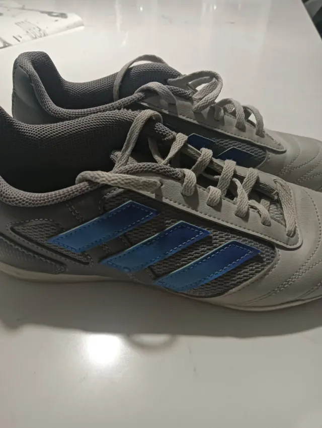 Zapatillas Adidas Fútbol Sala Azul/Gris