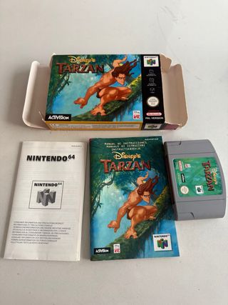 Tarzan della Disney per Nintendo 64