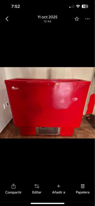 Nevera Coca Cola Retro Roja Vintage