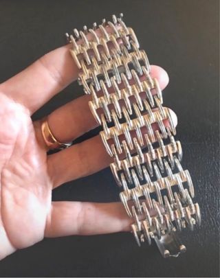 Bracciale bigiotteria anni 50/60 firmato