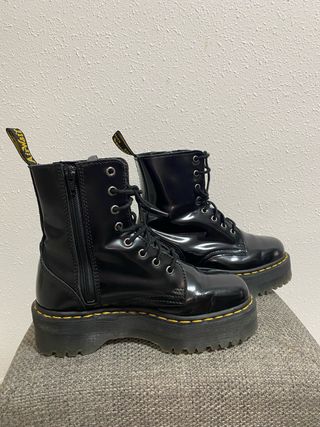 Botas Dr. Martens Negras Plataforma