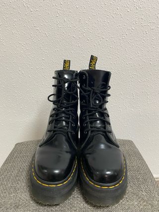 Botas Dr. Martens Negras Plataforma