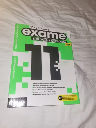 Exame biologia e Geologia 11