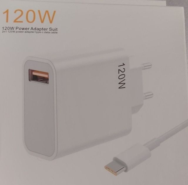 120W Cargador Compartible con Xiaomi + Cable USB C