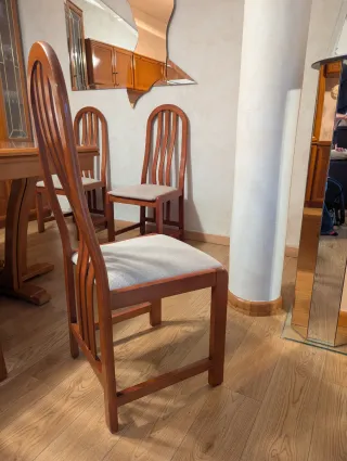 Comedor completo con dos sofás de 2 y 3 plazas.