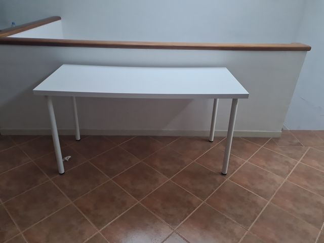 Mesa alta blanca Ikea
