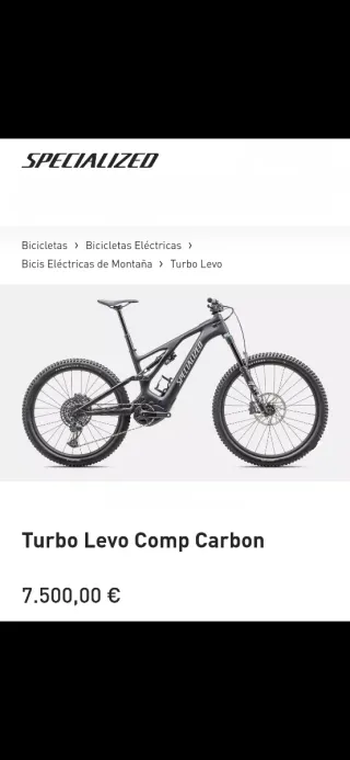 SPECIALIZED TURBO LEVO COMP CARBON 2024 GEN3