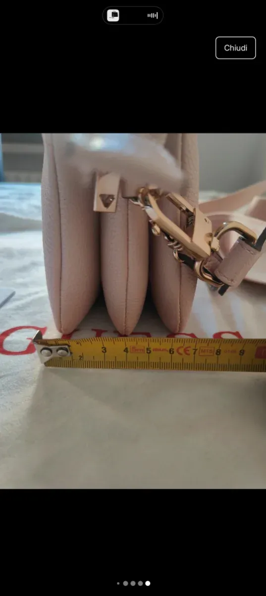 Borsa tracolla Guess originale rosa