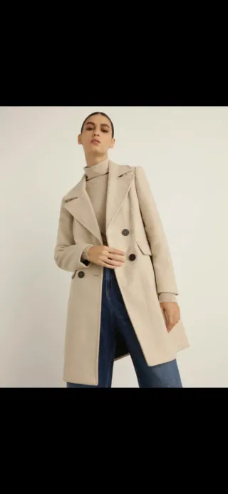 Abrigo Fórmula Joven Beige Mujer