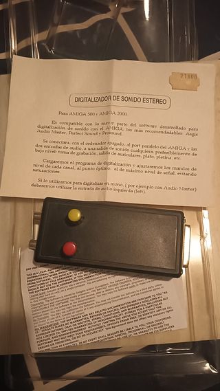 Digitalizador Sonido Amiga 500/2000