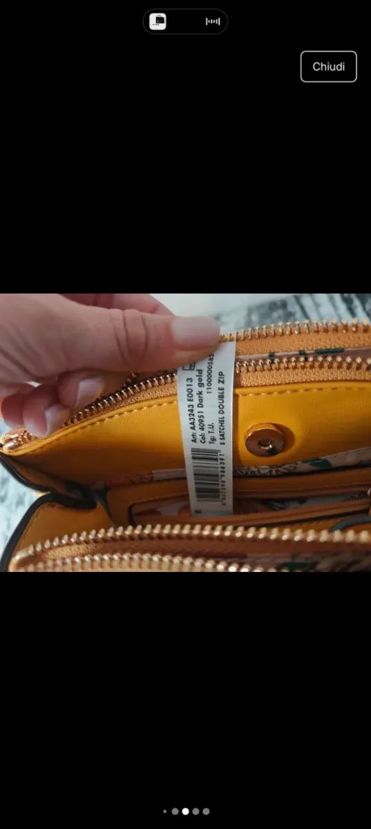 Borsa Liu Jo Gialla Originale