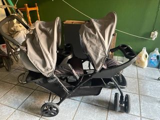 Carro de bebé doble