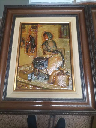 Cuadro 3D Jano Réplica anton pieck