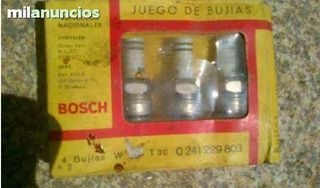 Bujias Bosch y Champion para.clasicos