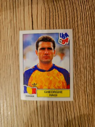 Cromos Mundial USA 94 Gheorghe Hagi Rumanía