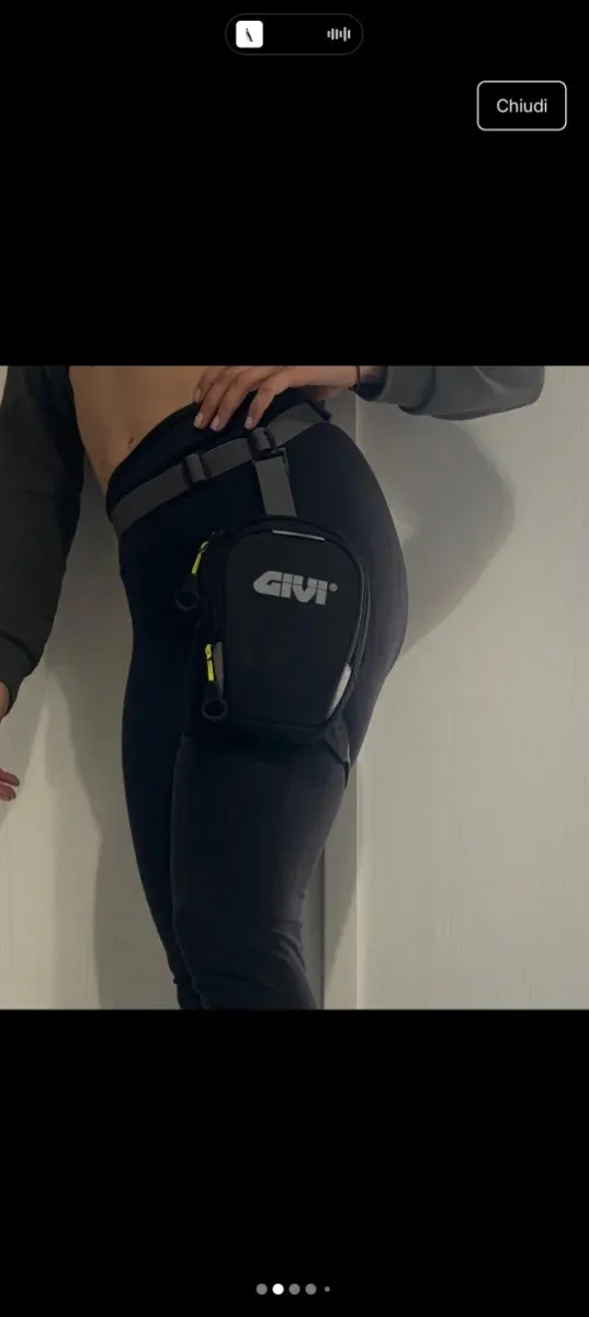 Borsello da gamba GIVI nero