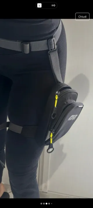 Borsello da gamba GIVI nero