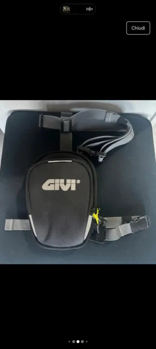 Borsello da gamba GIVI nero