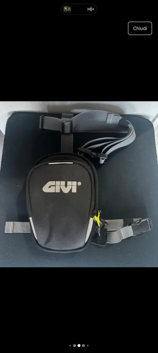 Borsello da gamba GIVI nero