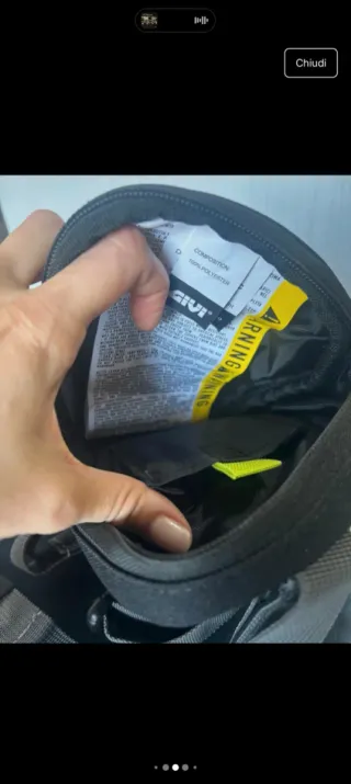 Borsello da gamba GIVI nero