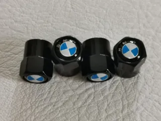 Bmw 4 Tapones de Válvula para Neumaticos Llantas 
