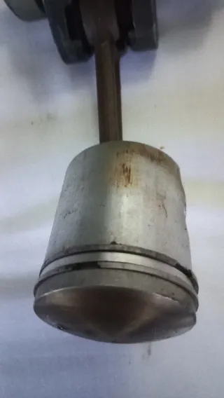 Cigüeñal Minsel M-100 con pistón y rodamientos