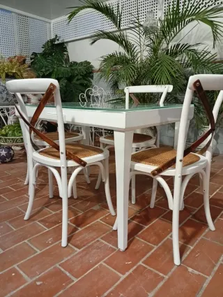 Mesa y 4 Sillas Comedor