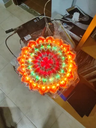 Luci di Natale a forma di stella