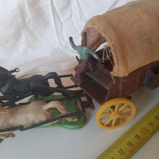 Diligenza Nardi soldatini vintage anni 70 rarità