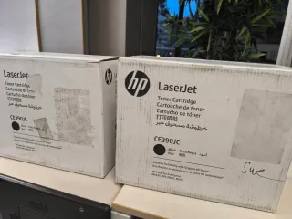 2 Tóner HP 90X Original Alta Capacidad
