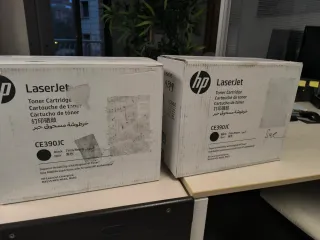 2 Tóner HP 90X Original Alta Capacidad