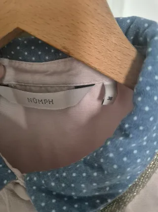 Camisa Nümph sin mangas