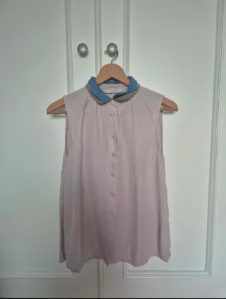 Camisa Nümph sin mangas