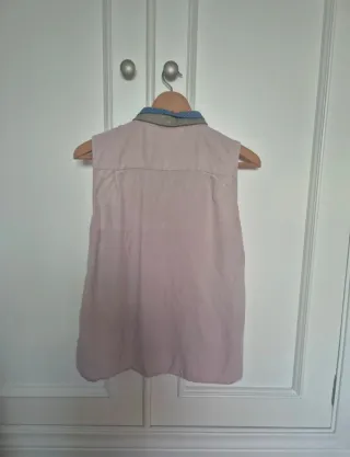 Camisa Nümph sin mangas
