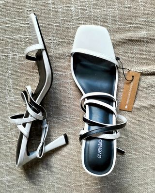 Sandalo bianco donna tg 44