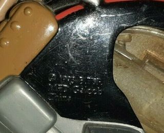 Model figure vintage toy Biker Mice Sterzo su Moto