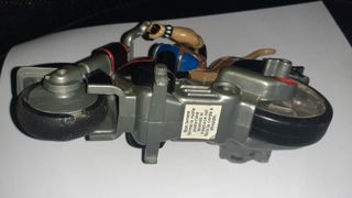 Model figure vintage toy Biker Mice Sterzo su Moto
