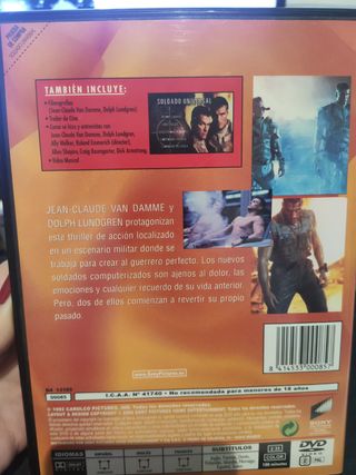 DVD Soldado Universal - Jean-Claude Van Damme